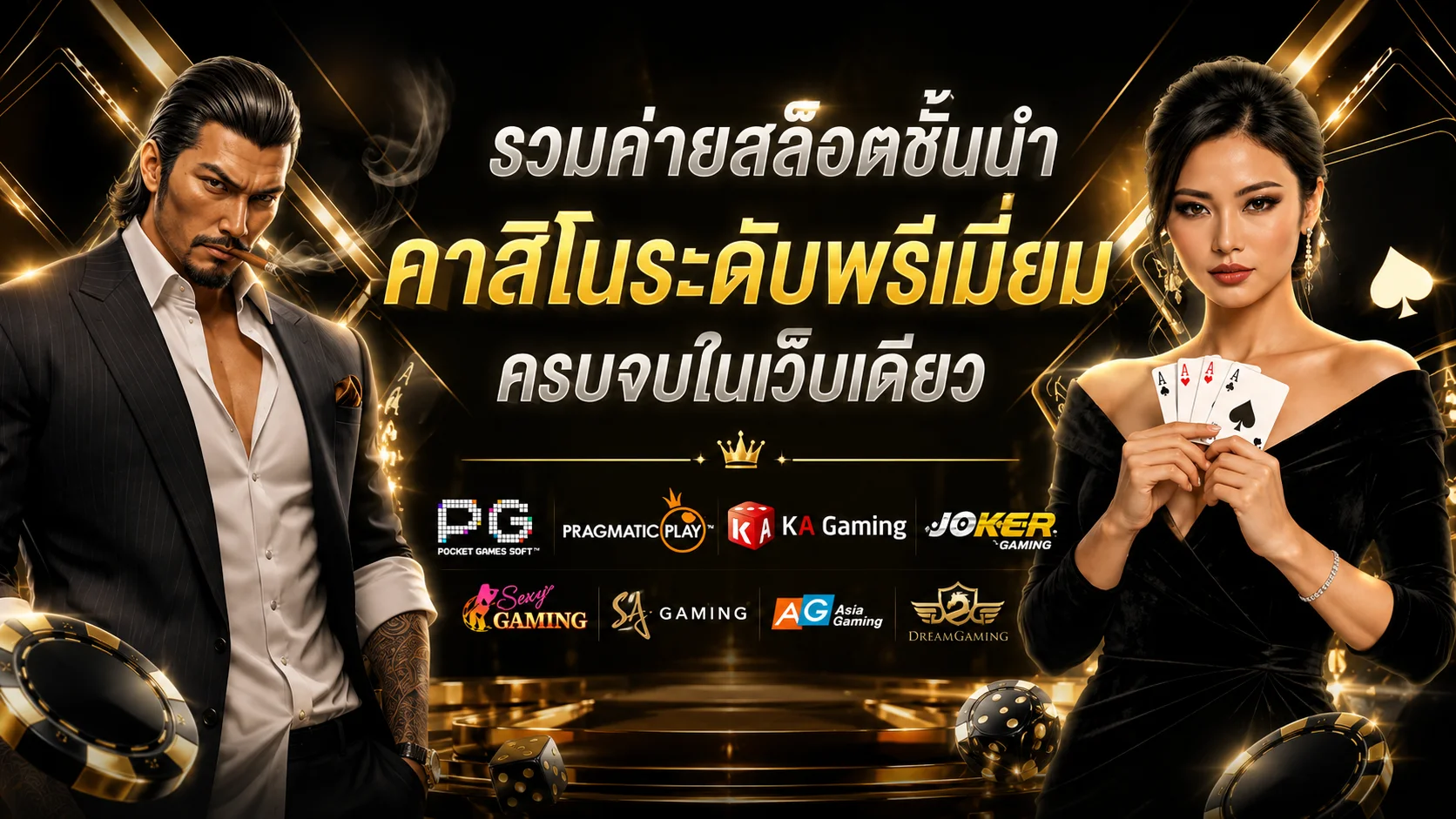 GOLDENPANDA เว็บพนันออนไลน์ครบวงจร สล็อต คาสิโน แทงบอล หวย